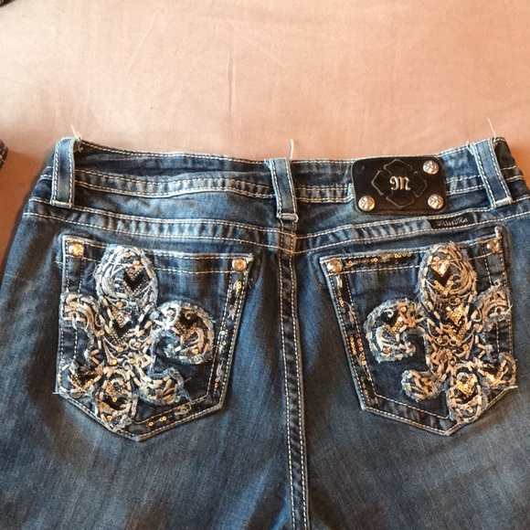 Miss Me Bootcut Jeans 32 (juniors 11) - Picture 8 of 11